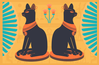 Los Gatos en el antiguo Egipto